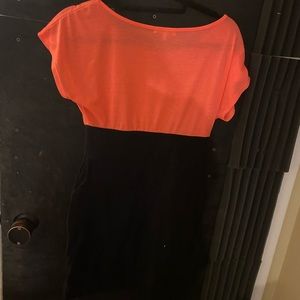 Very cute midi black stretchy dress